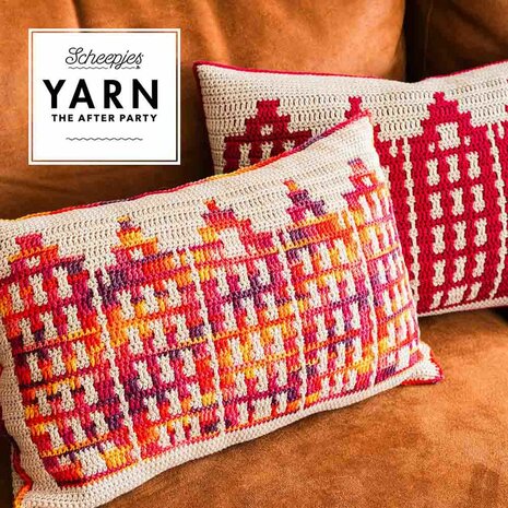 YARN The After Party 58 Chroma Canal Houses Cushion NL