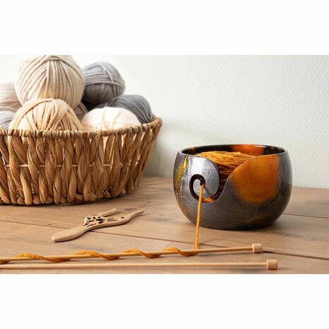 Scheepjes Yarn bowl gemarmerd multi 15x9cm