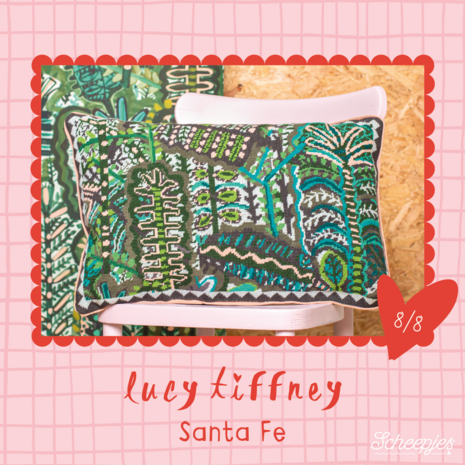 Scheepjes Lucy Tiffney Borduurkit 60x40cm Santa Fe