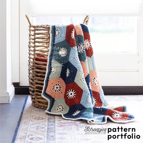 Haven Hex Blanket van Scheepjes Woolwise compleet pakket met patroon