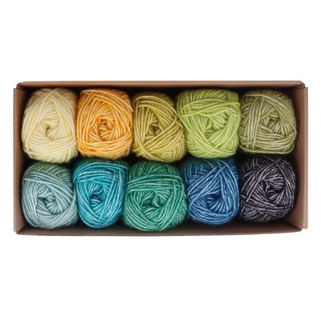 Scheepjes Stone Washed colour pack 10x25g - Grounding